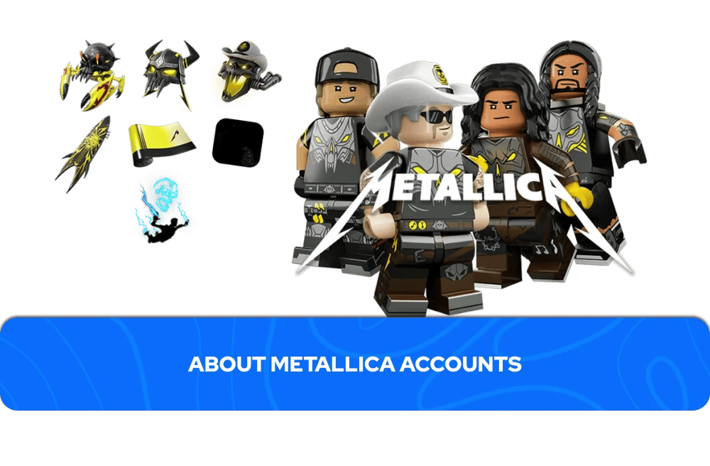About Metallica accounts banner