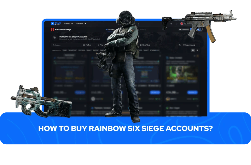 Come acquistare account di Rainbow Six Siege
