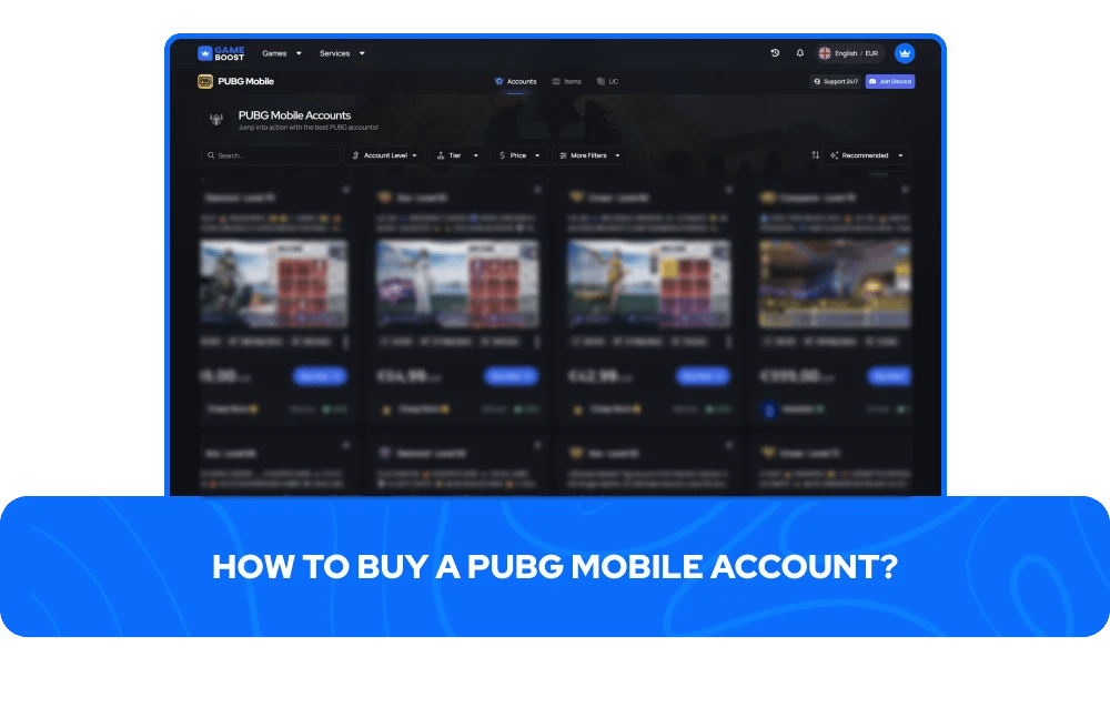 Hoe koop je een PUBG Mobile account