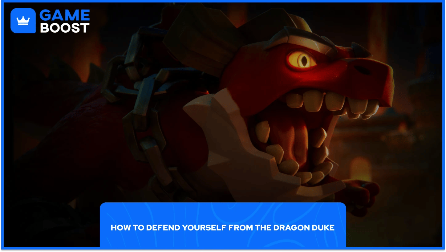 dragón duque de clash of clans feroz perfil lateral