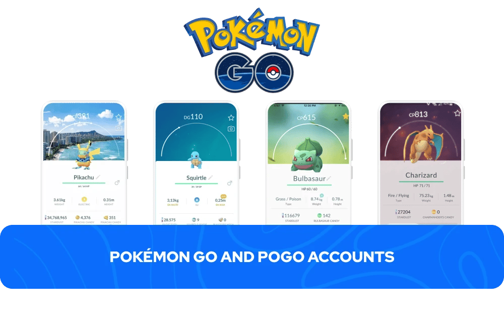Pok&eacute;mon GO ja POGO-tilit