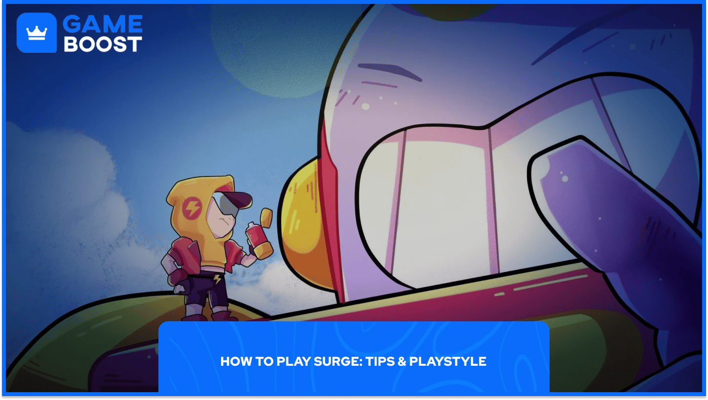 Surge Brawler sonriendo