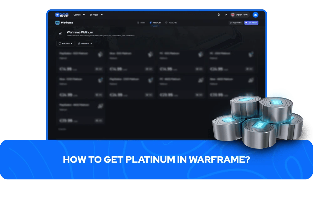 Jak z&iacute;skat Platinum ve Warframe