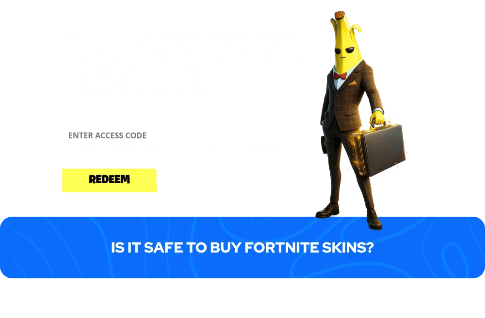 &Eacute; Seguro Comprar Skins do Fortnite