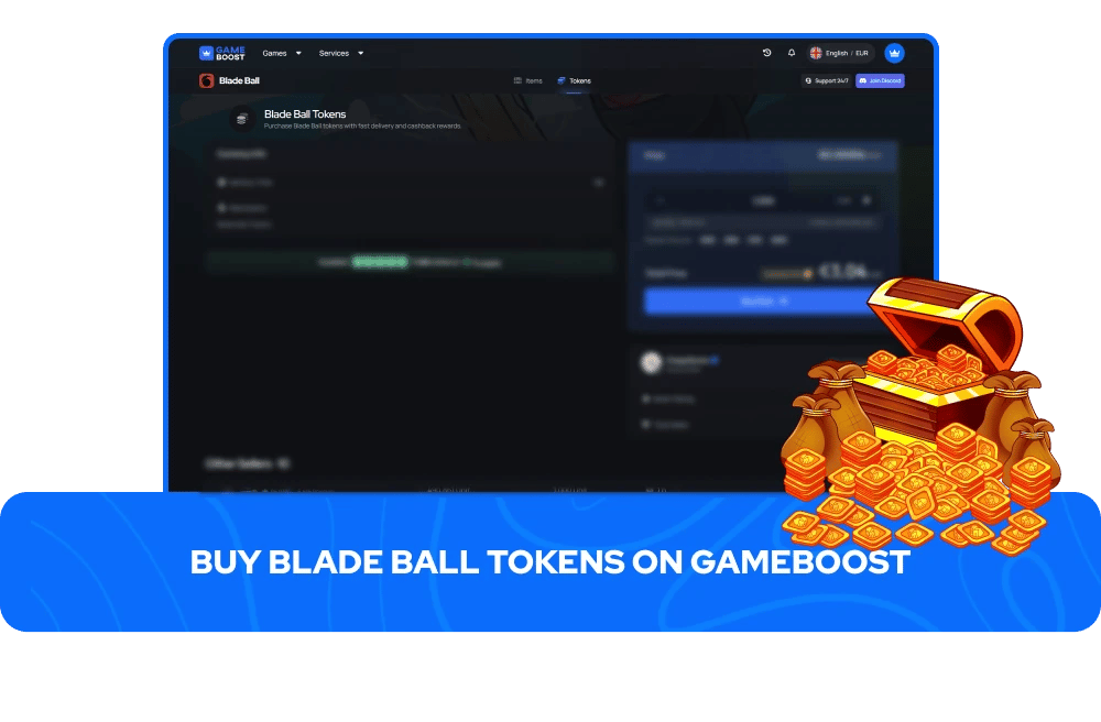 Acquista Token di Blade Ball su GameBoost