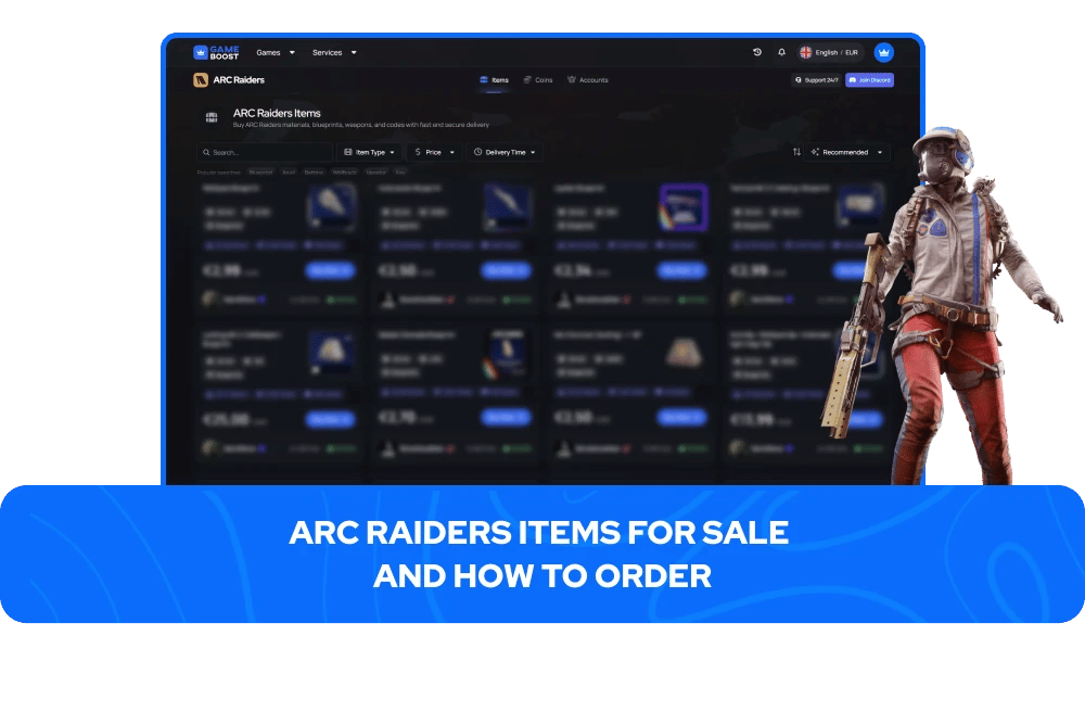 Oggetti di ARC Raiders in vendita e come ordinare