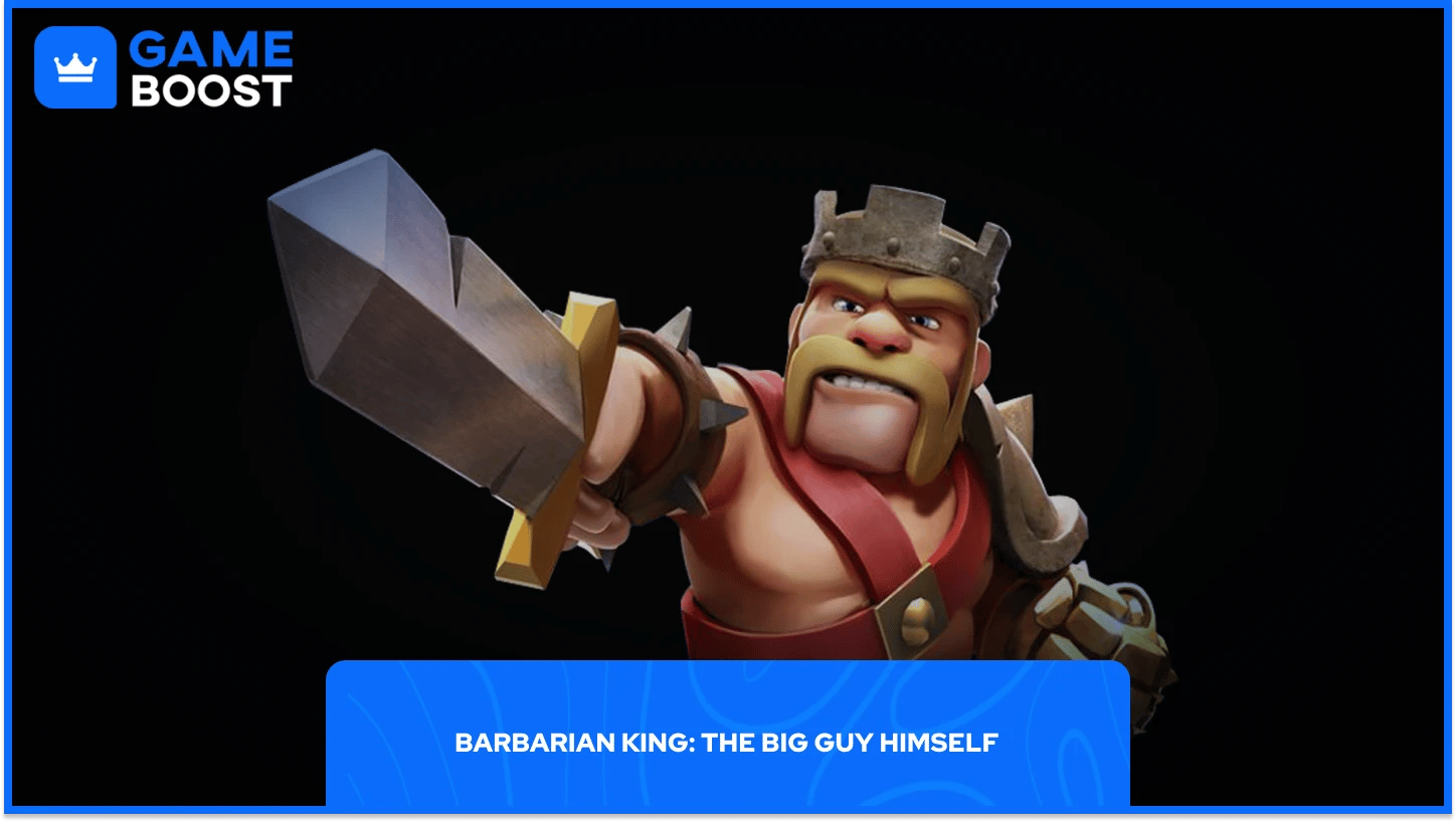 Clash of Clans Rey Bárbaro