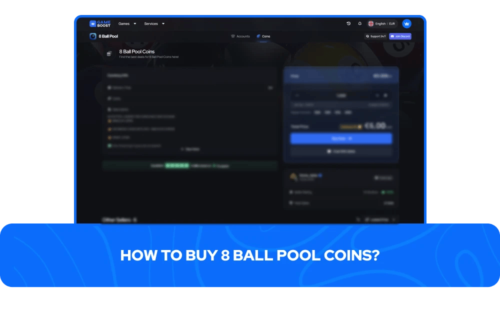 Hvordan kjøpe 8 Ball Pool Mynter