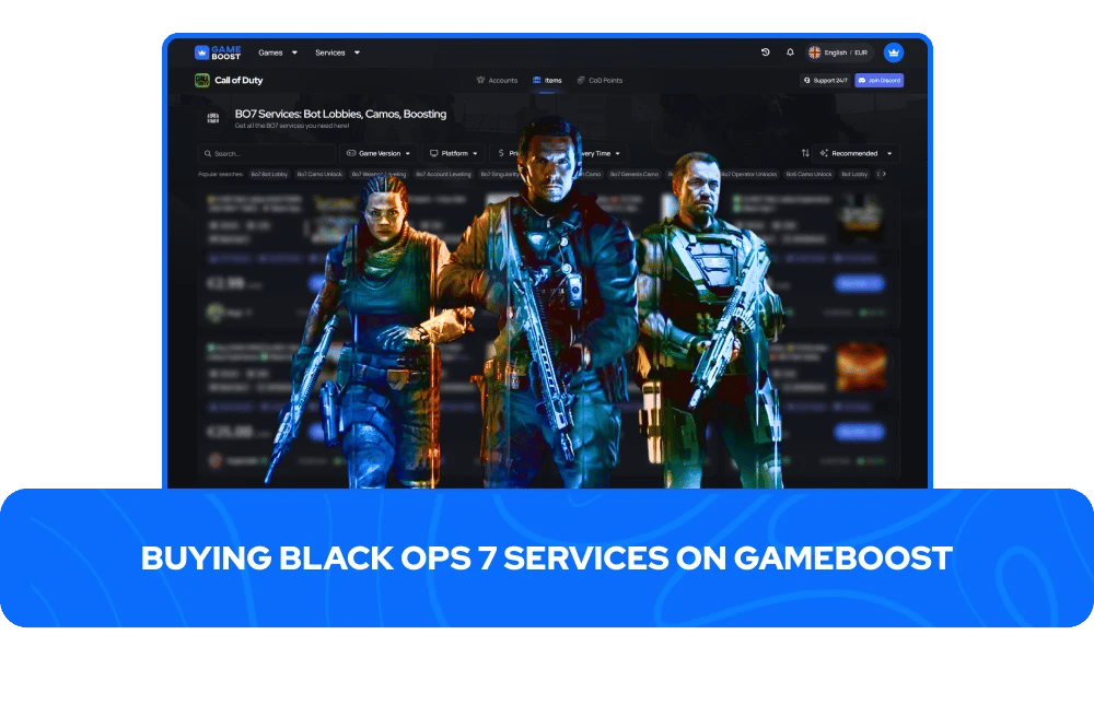 Buying Black Ops 7 Services on GameBoost