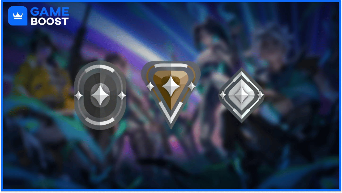 rangs fer, bronze et argent de valorant