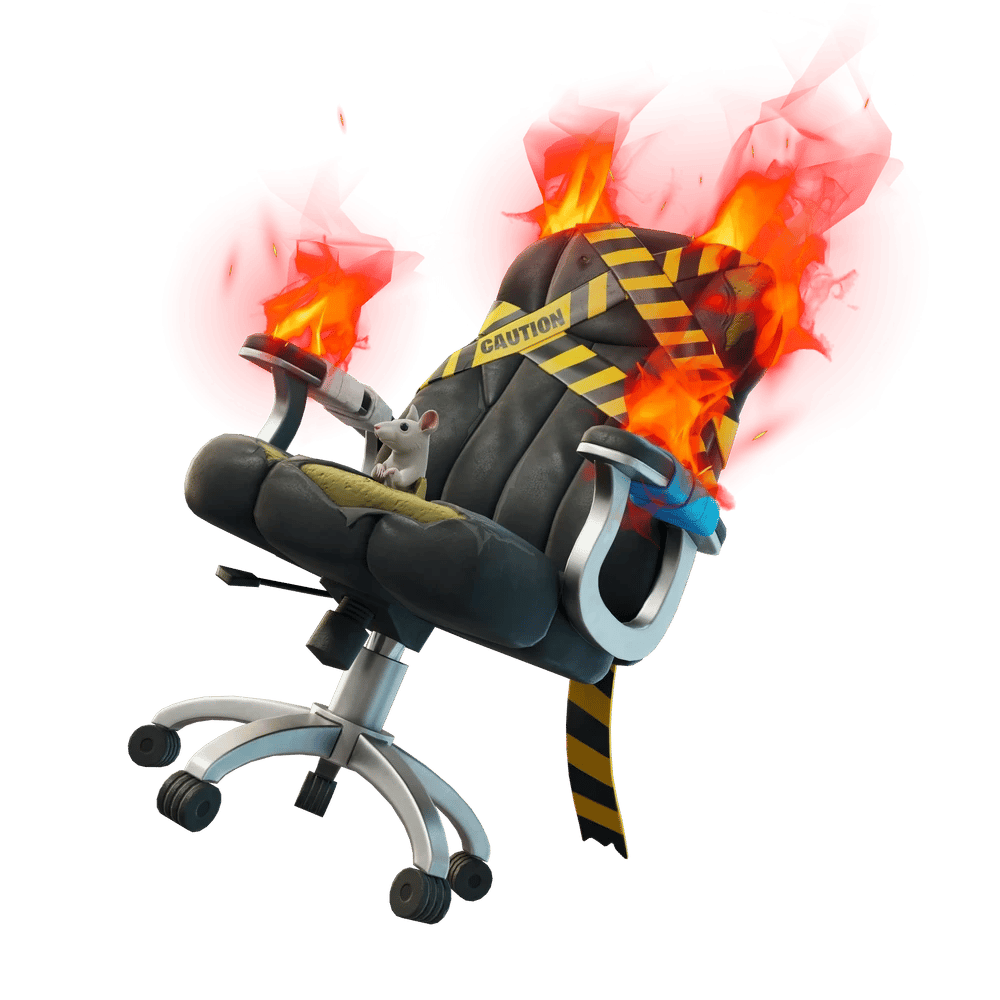 Fortnite ไค's เก้าอี้อันตรายจากไฟ