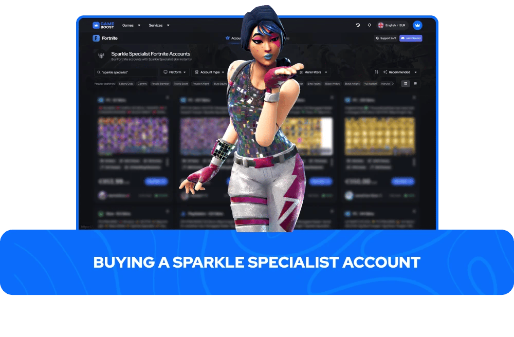 Membeli Akun Sparkle Specialist