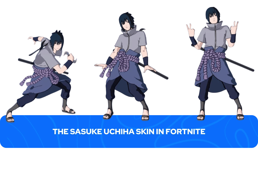 Sasuke Uchiha-skinnet i Fortnite
