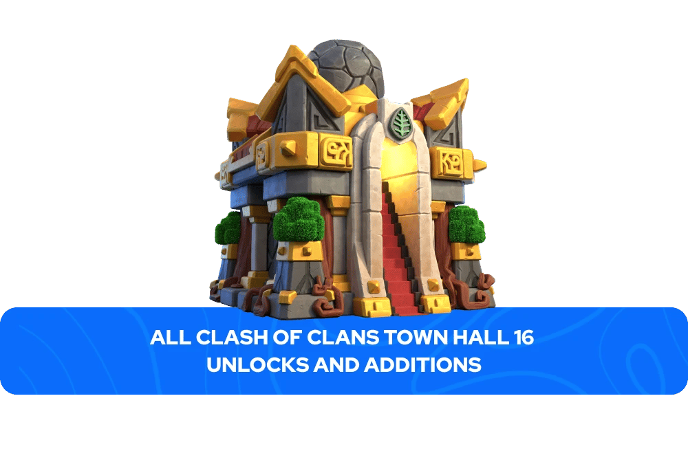 Todas as Desbloqueios e Adições da Prefeitura do Vila 16 no Clash of Clans