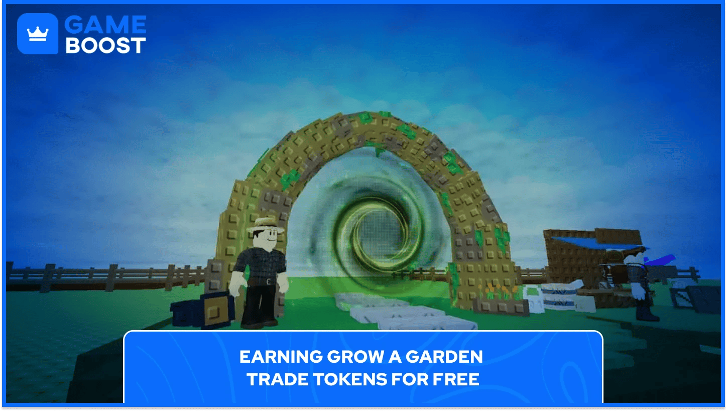 การหาร Trade Tokens ใน Grow a Garden ฟรี