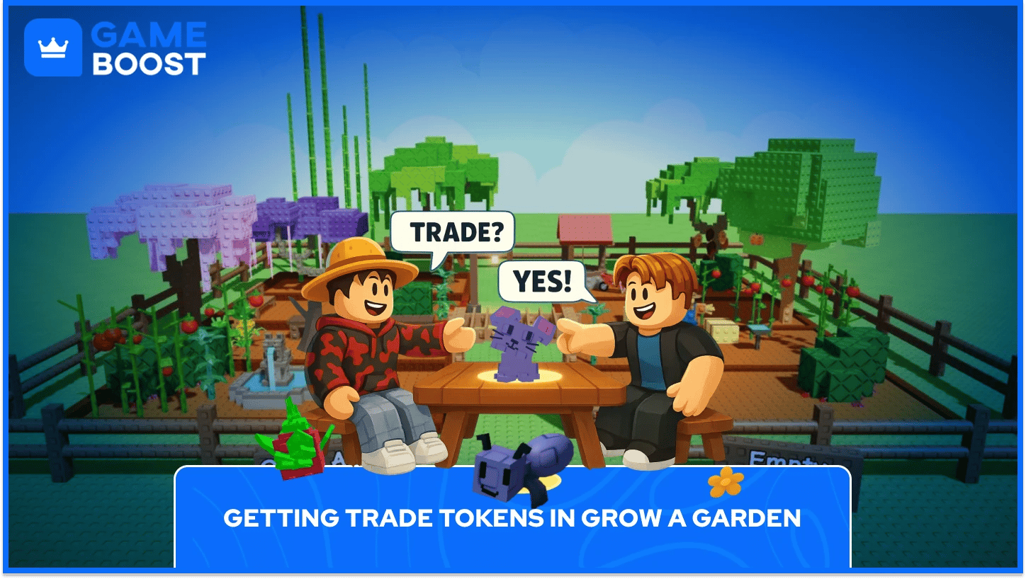 การรับ Trade Tokens ใน Grow a Garden