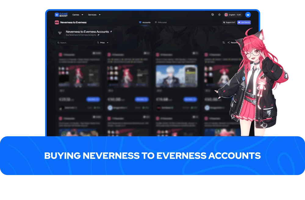 Acquistare account da Neverness a Everness