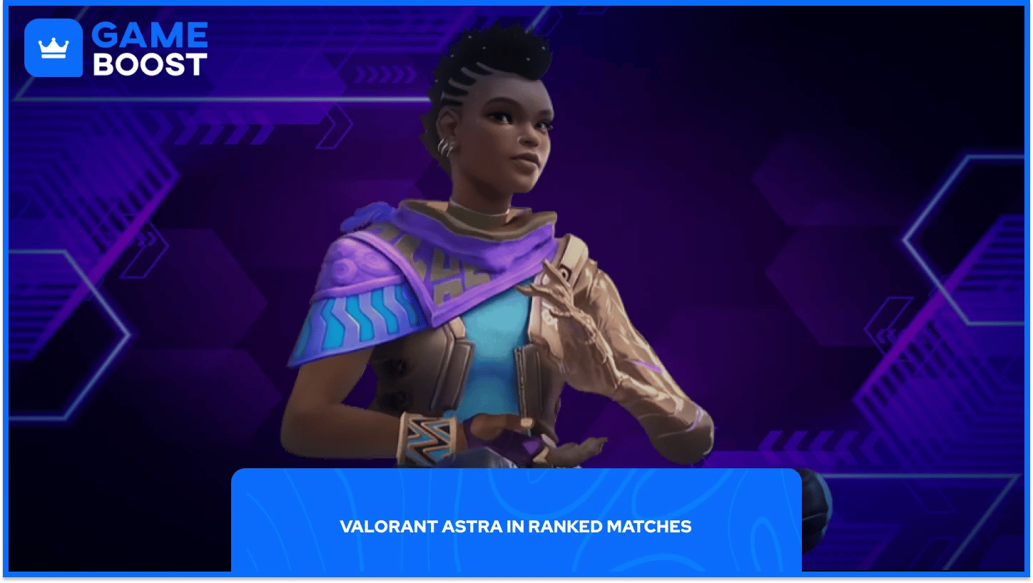 Astra di Valorant fluttuante