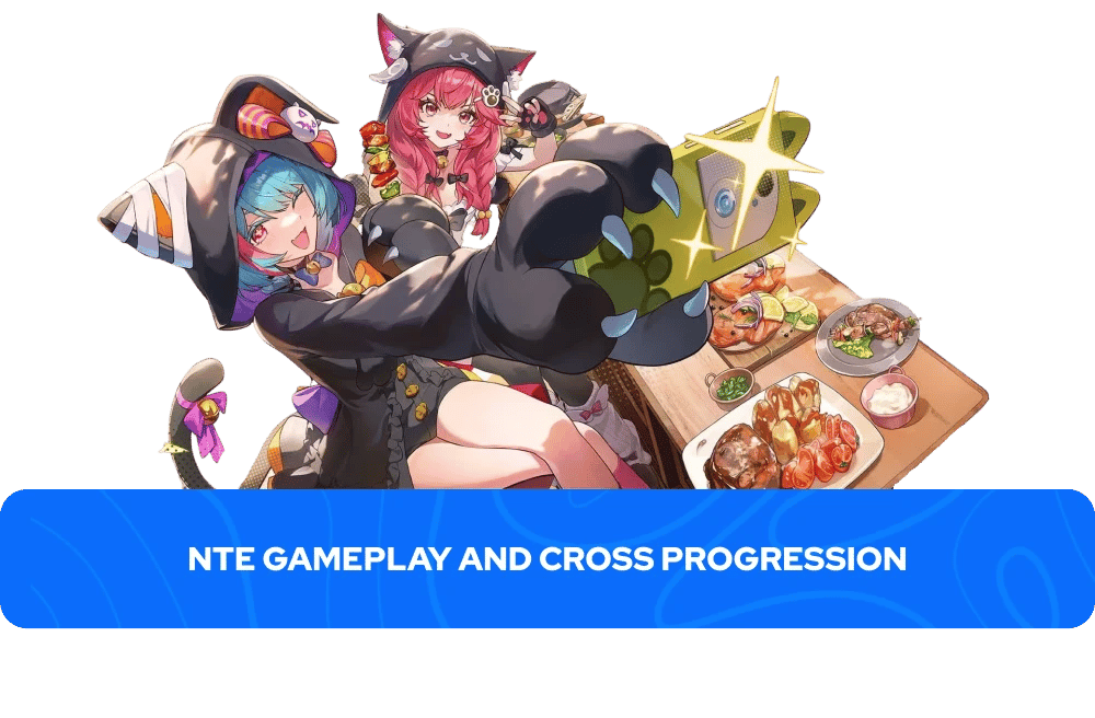 Gameplay NTE e Cross Progression
