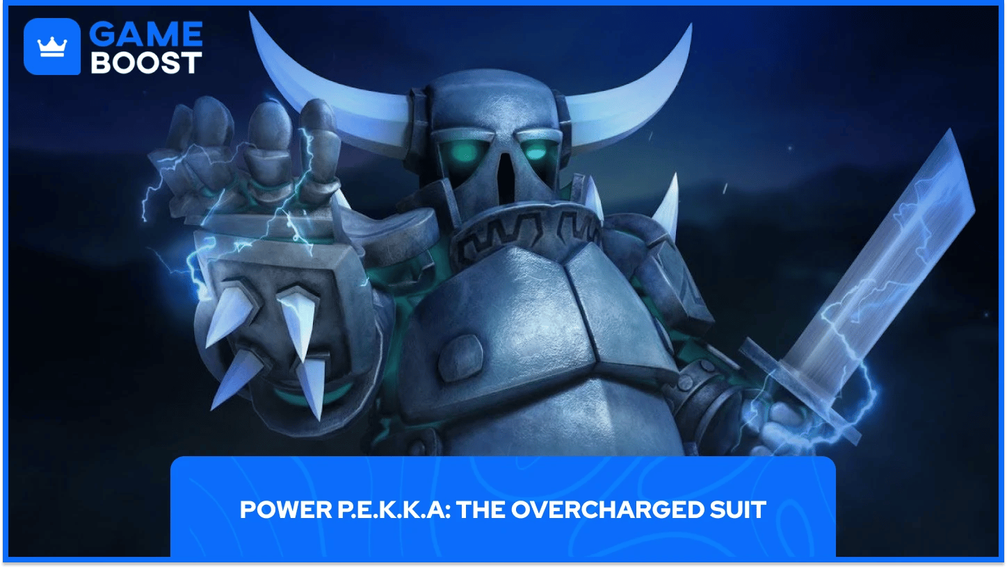 CoC Power P.E.K.K.A en train de se charger