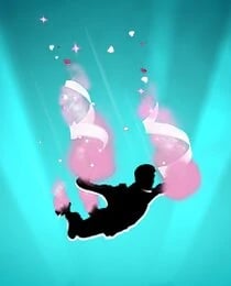 icône de traînée découpée mignonne Fortnite