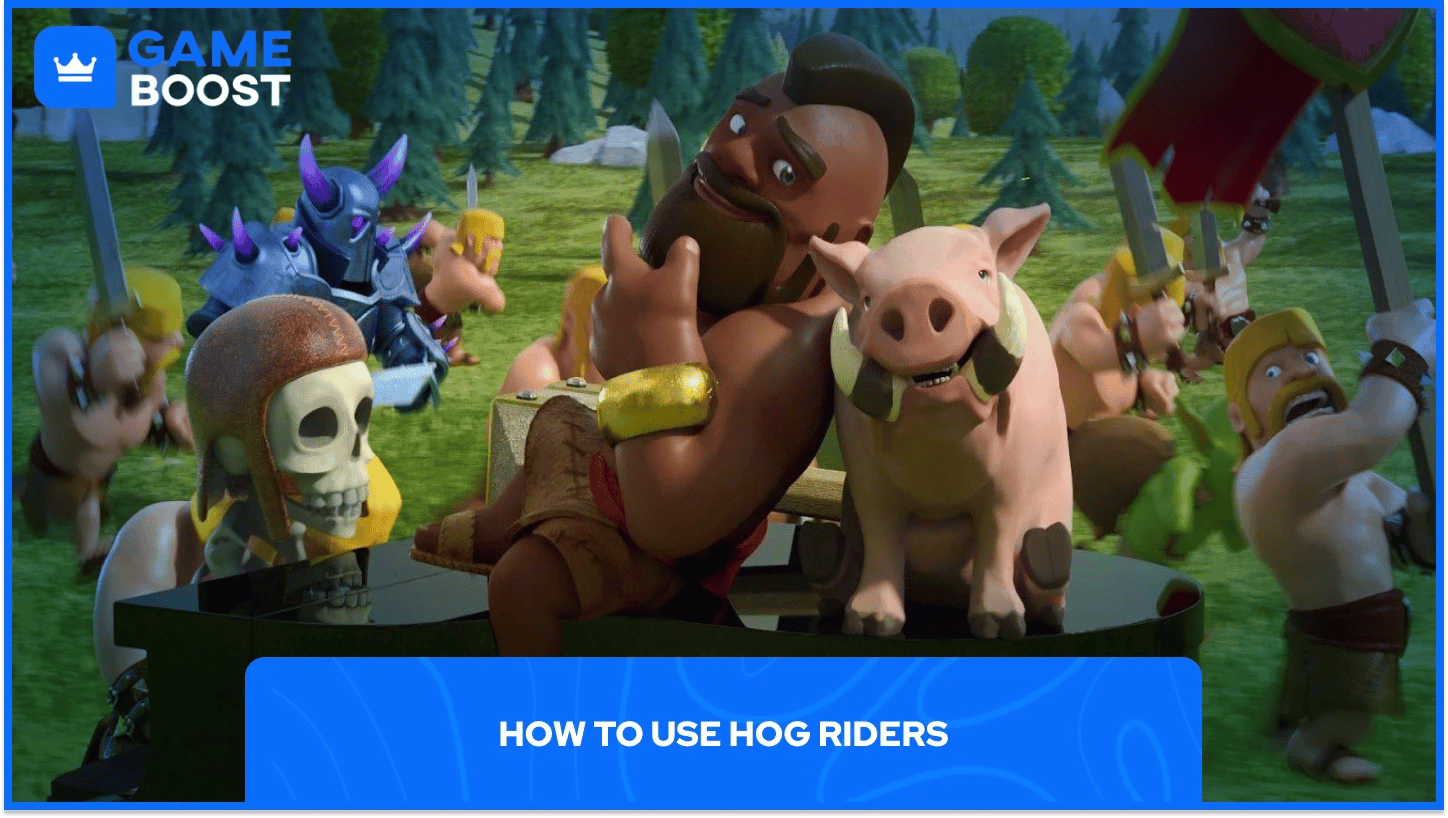 Jinete de Jabalí de Clash of Clans sentado en un piano