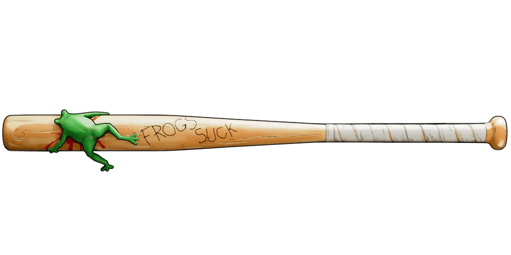 Call of Duty Frog Smacker Baseball Bat