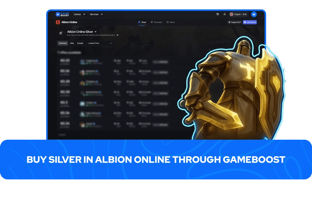 Albion Online silver for sale