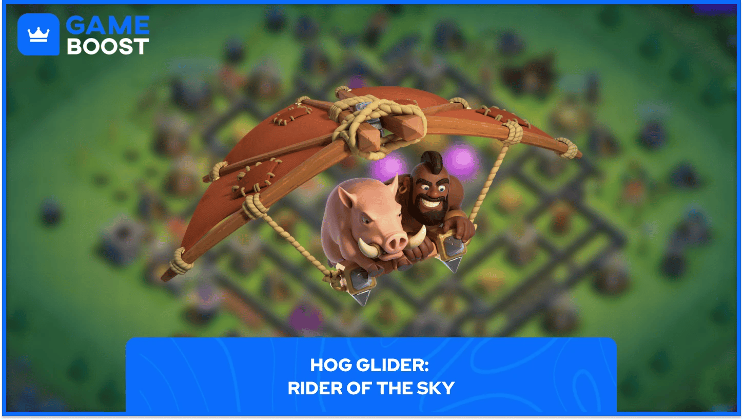 Jinete de Jabalí de Clash of Clans sobre el mapa