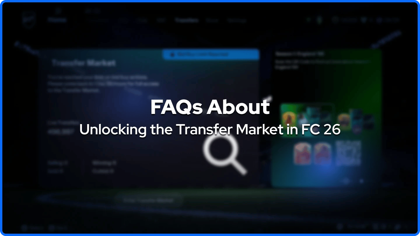 FC 26中锁定的转会市场的图片