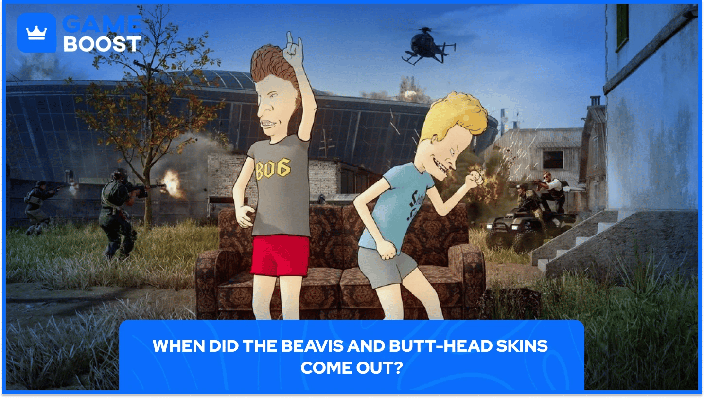CoD Warzone Beavis and Butt-Head emote