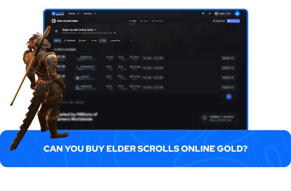 Μπορείτε να αγοράσετε χρυσό για το Elder Scrolls Online