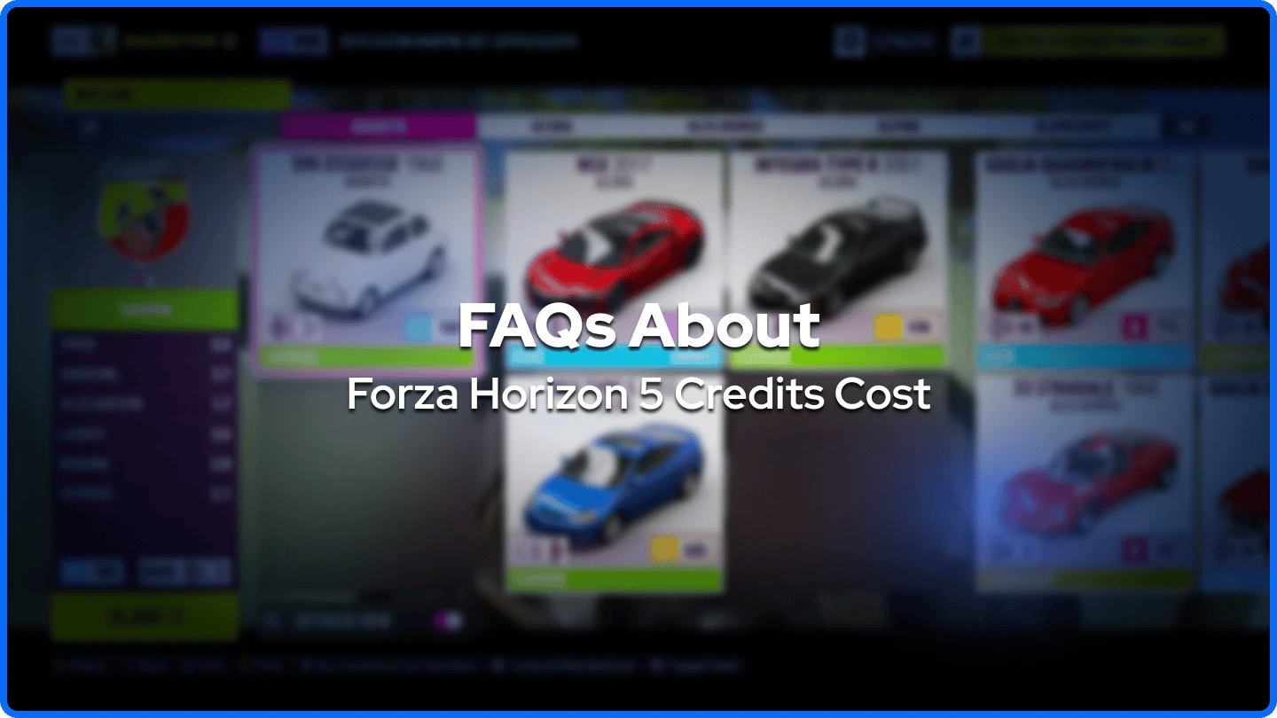 ภาพรถสะสมใน Forza Horizon 5