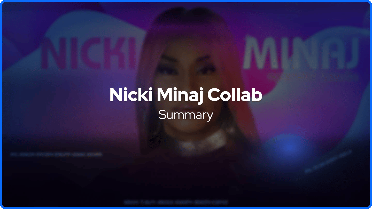 Banner colaborare Nicki Minaj Call of Duty