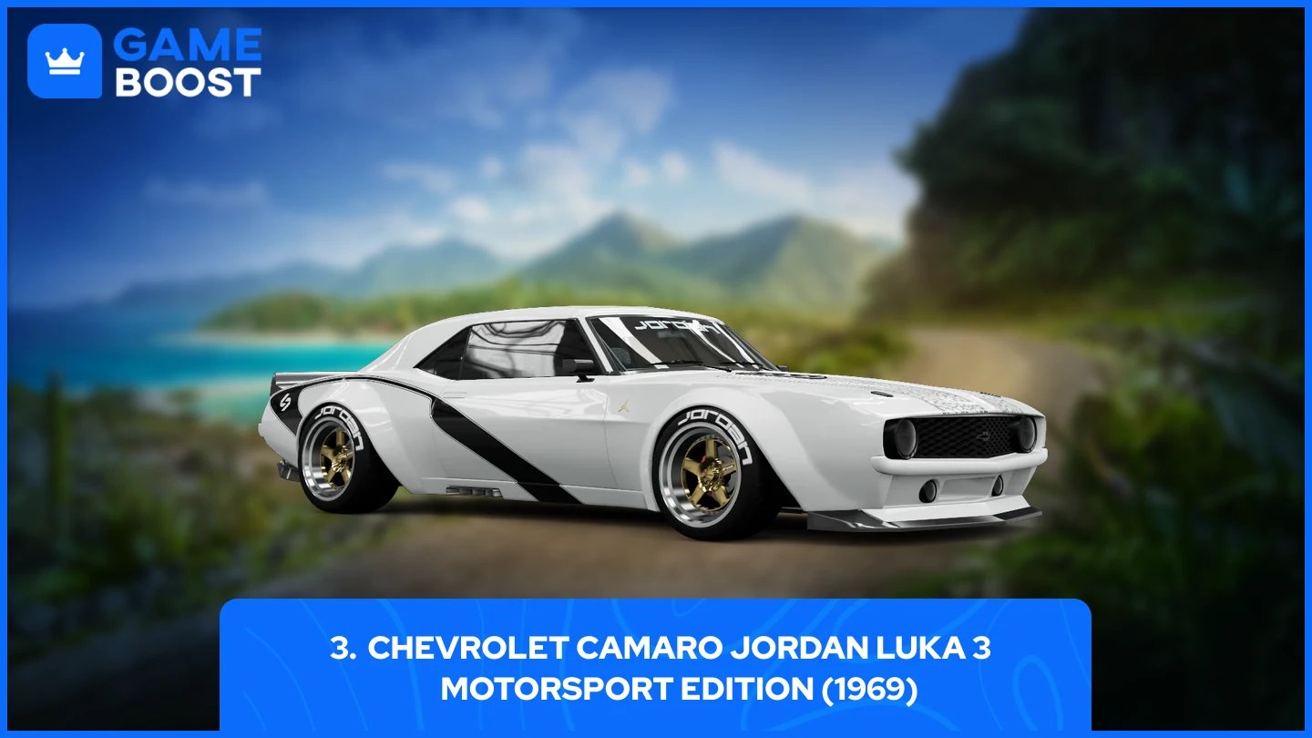 Forza Horizon 5のシボレー カマロ ジョーダン ルカ 3 モータースポーツ エディションの画像