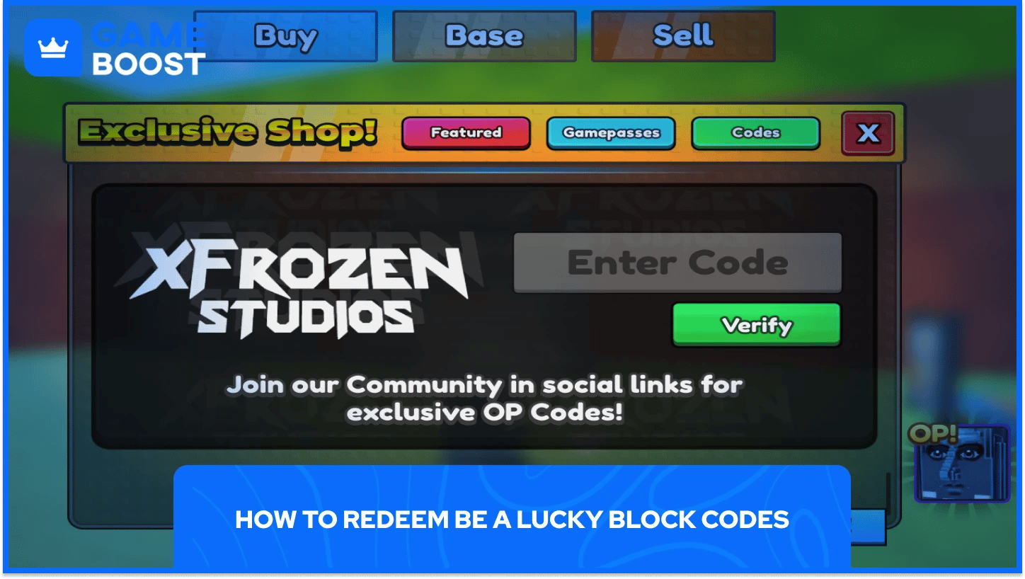 Be a Lucky Block Redeem codes