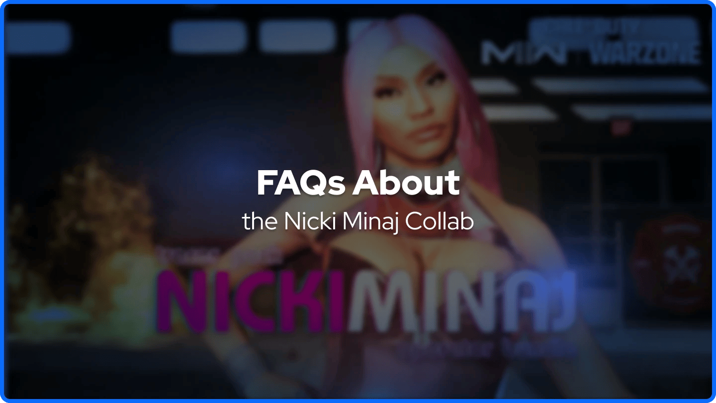 Nicki Minaj Call of Duty Warzone