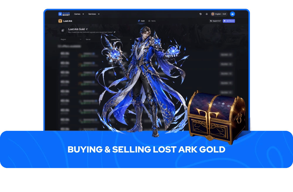 gold Lost Ark à vendre