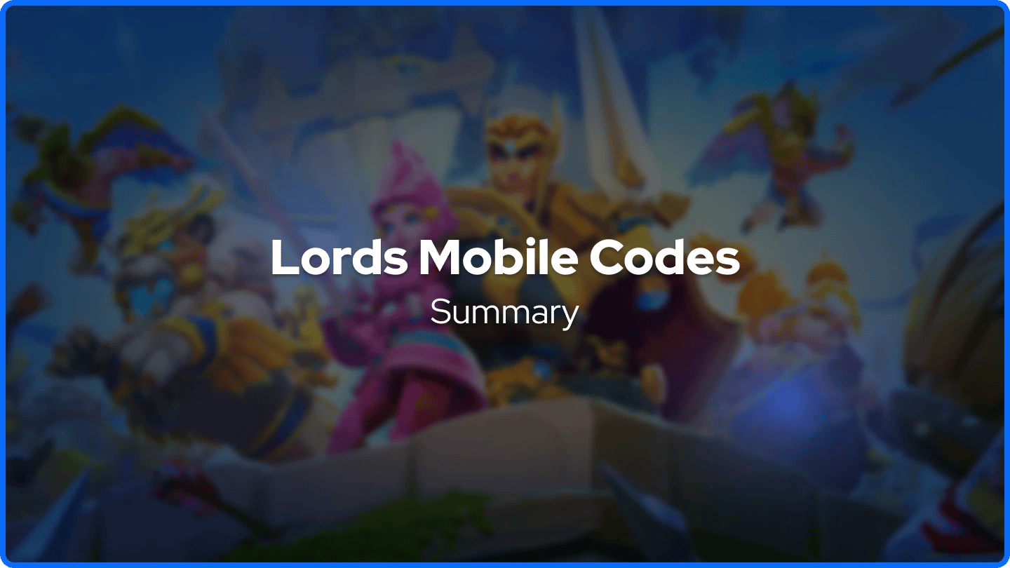 Lords Mobile Heroes background