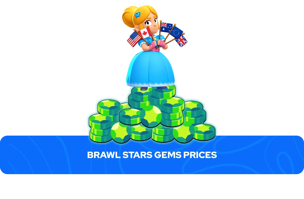 Prețuri Gems Brawl Stars