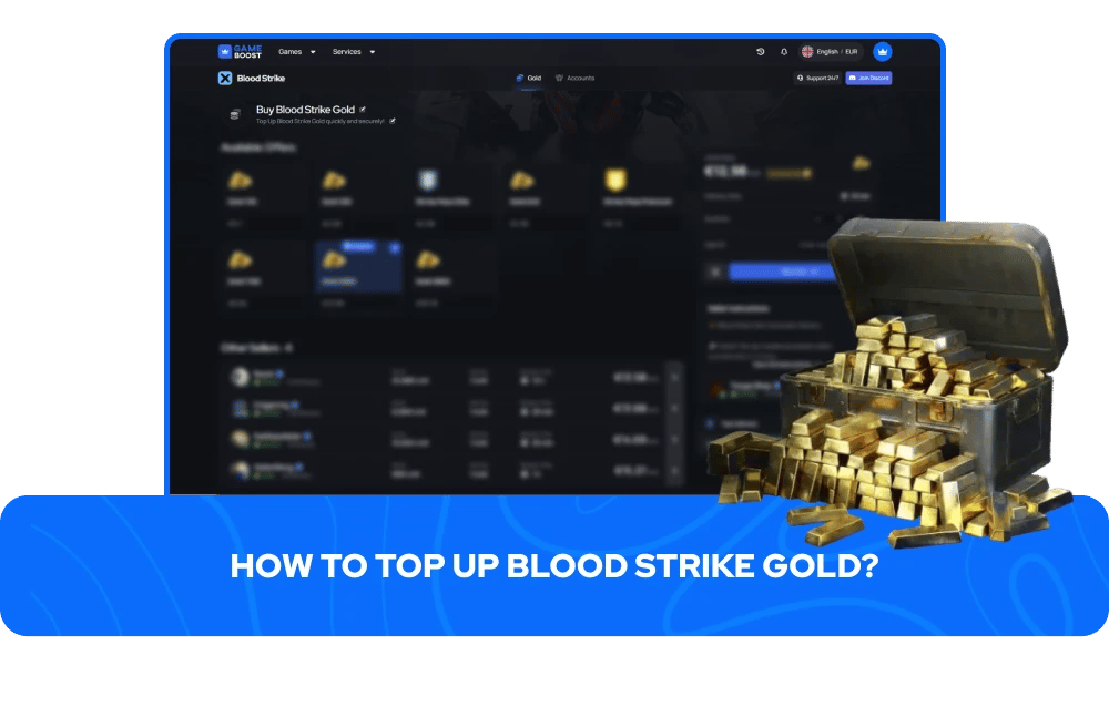 Blood Strike Gold dobíjení