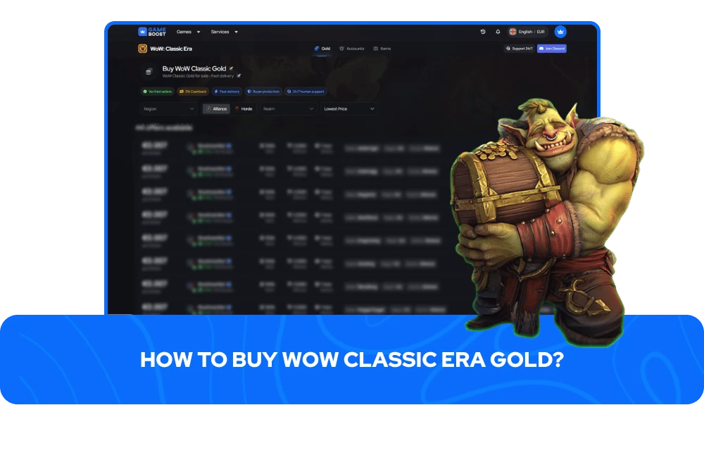 C&oacute;mo comprar oro de WoW Classic Era