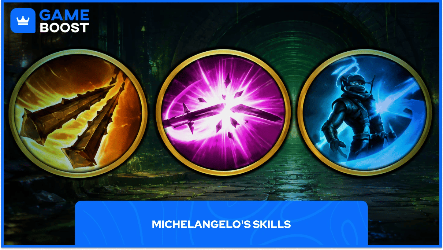 Michelangelo Raid Skills
