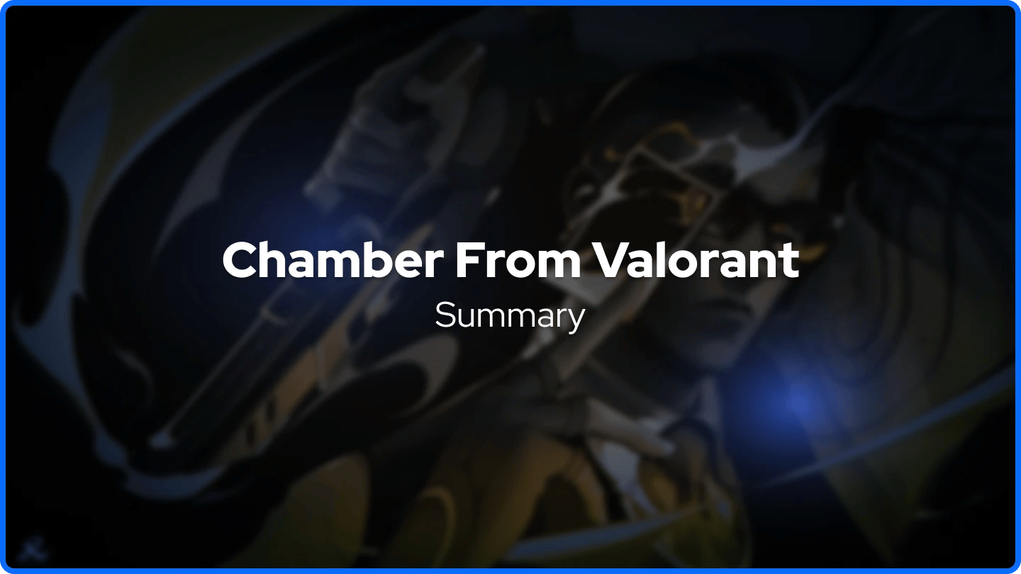 Chamber Valorant Fond doré