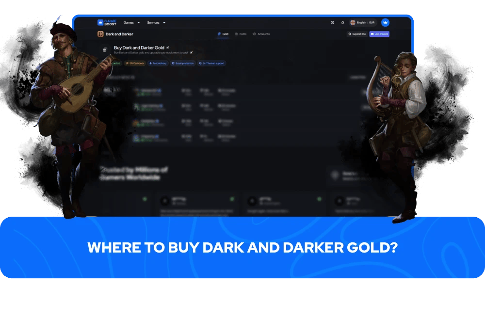 dark and darker gold for sale