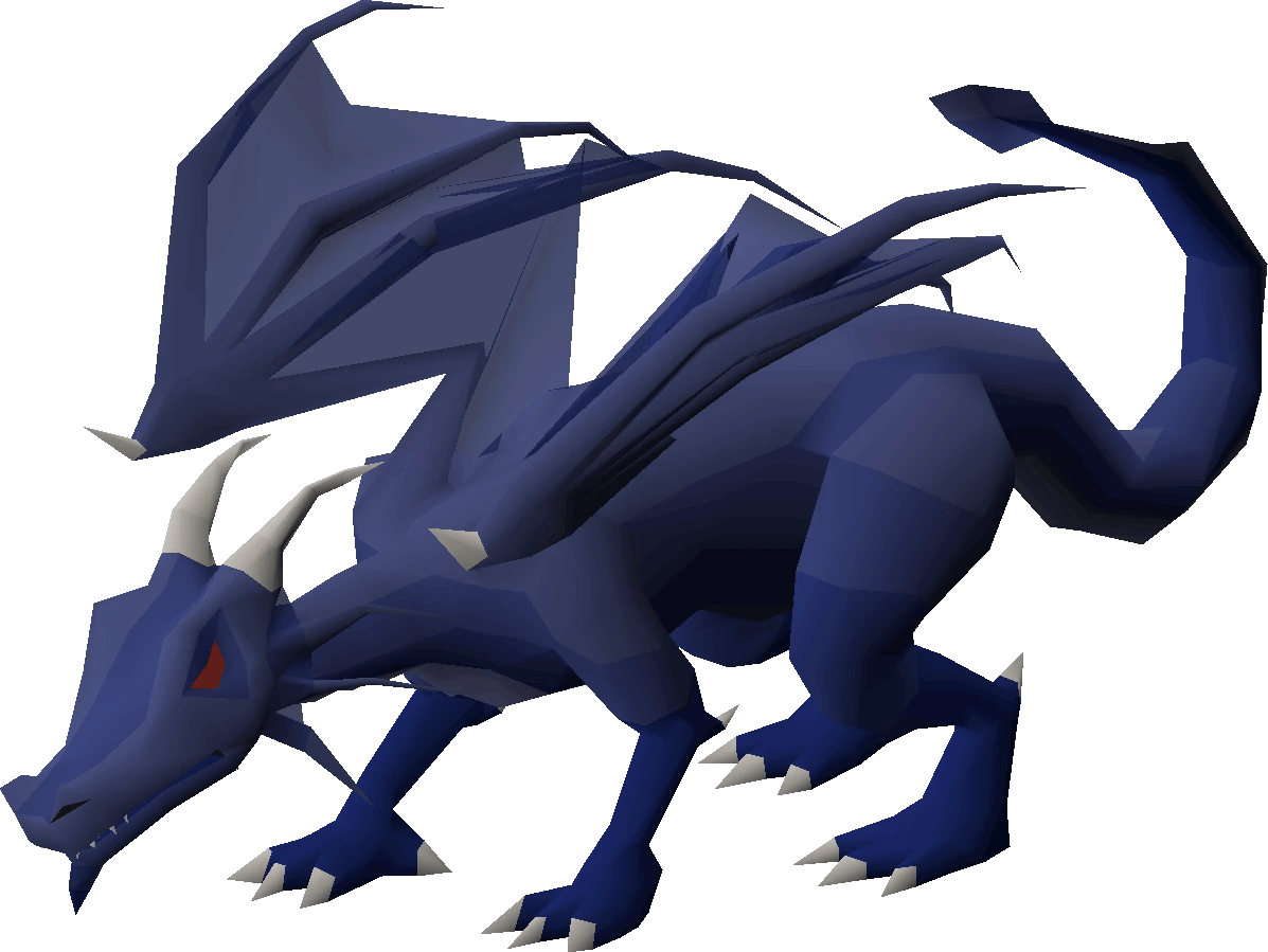 OSRS Blue Dragon png
