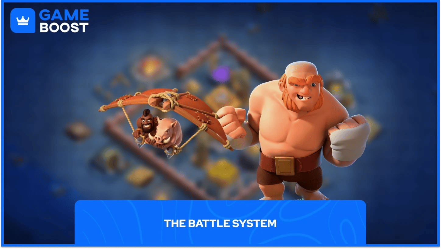 Clash of Clans Builder Base Hog Glider og Boxer Giant