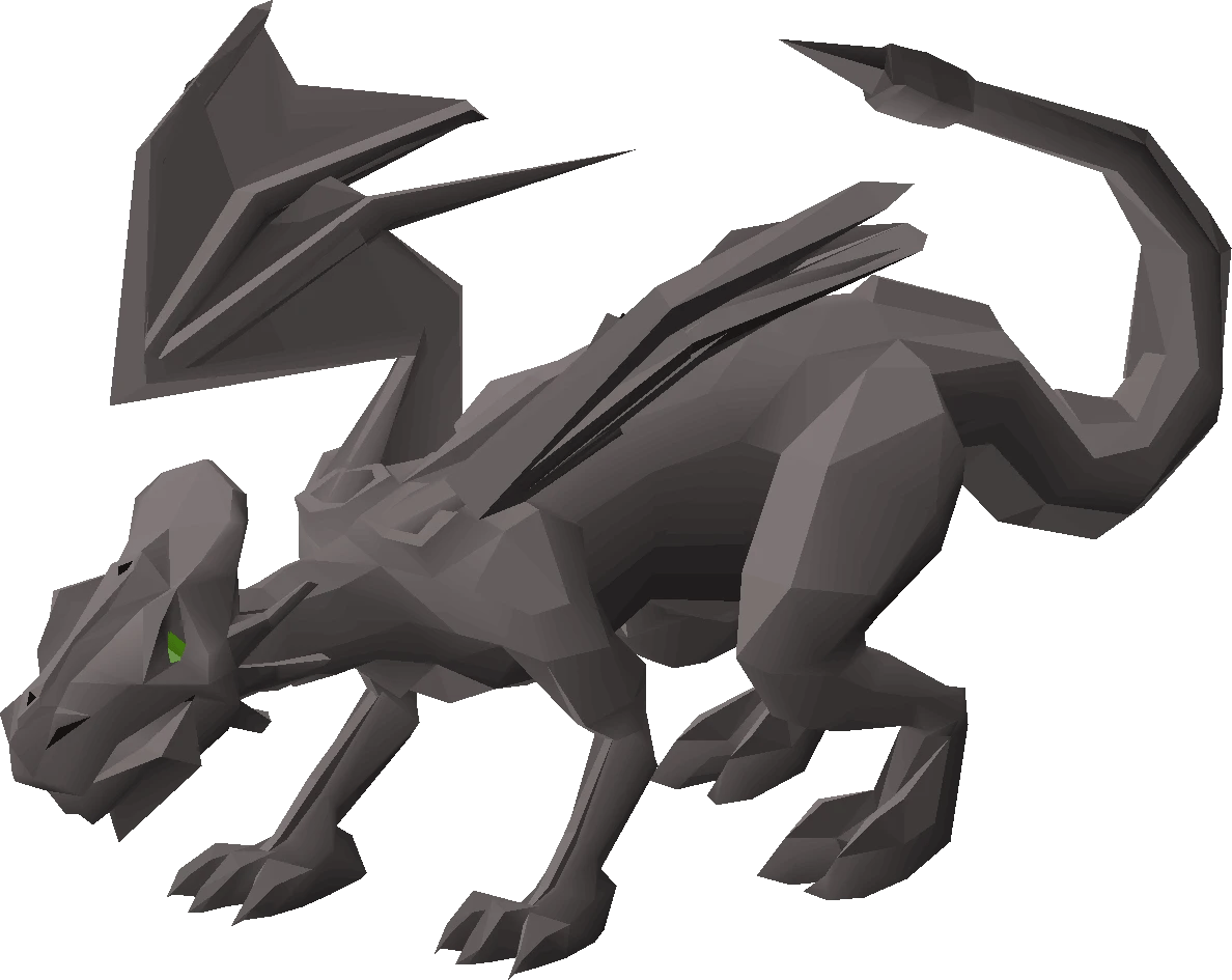 OSRS Järn Draken png