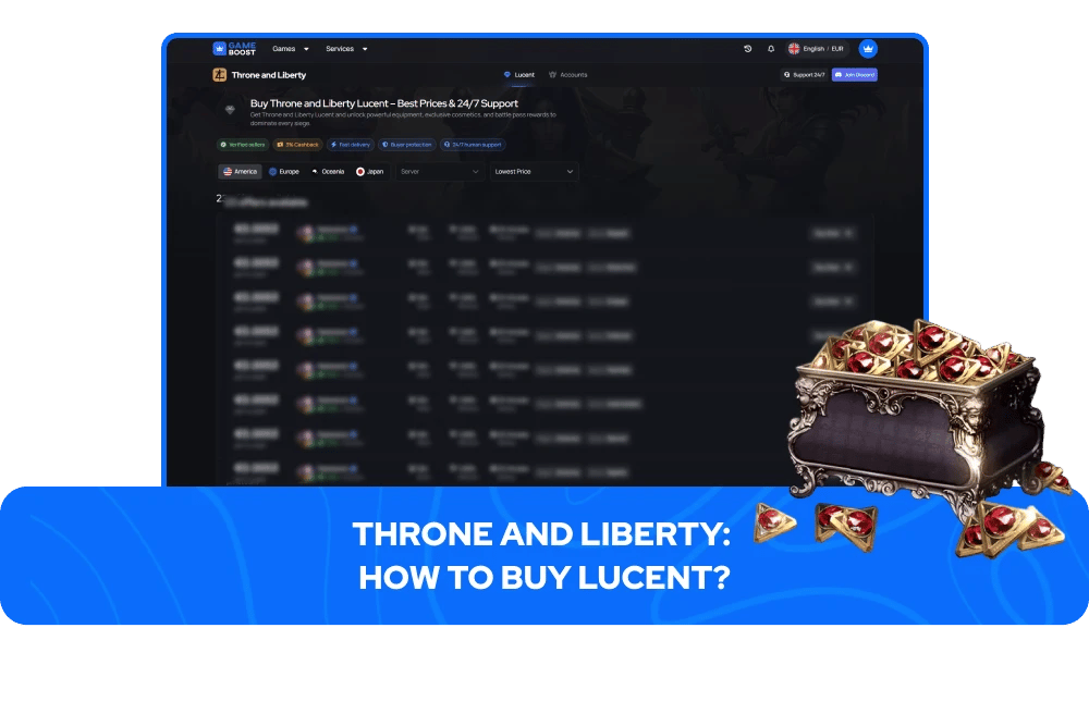 How to buy throne and liberty Lucent 