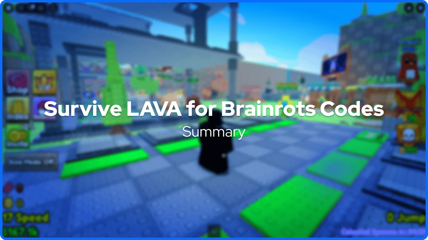 survive lava for brainrots base